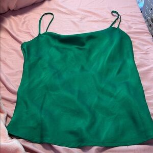 Express Vibrant Green Camisole Top